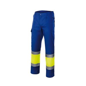 Pantalón Av Bicolor Combinado Velilla 157